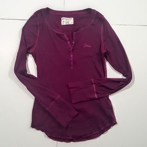 Aeropostale XL Long Sleeve Cute Stretch Shirt